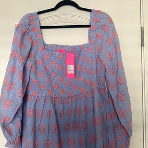 Lily Pulitzer blue and pink NWT